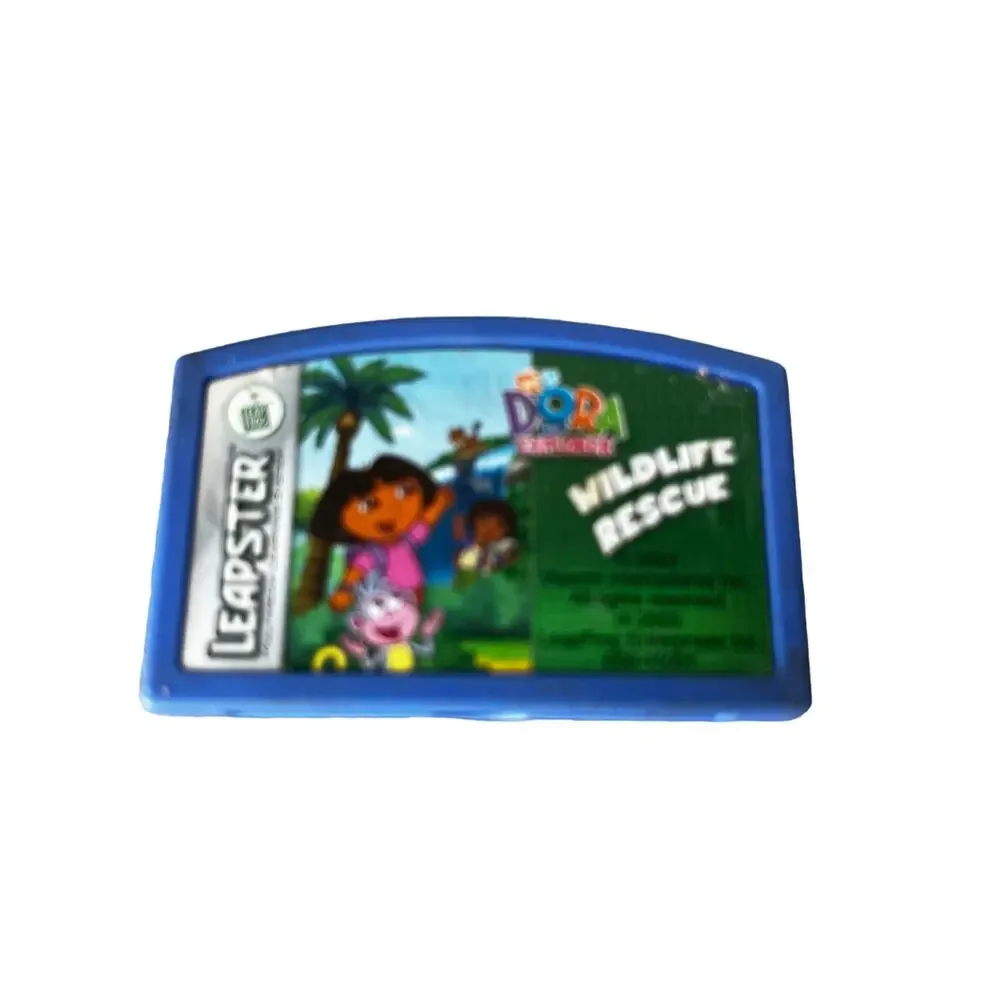 Leapster Dora The Explorer Wild Life Rescue Game Cartridge